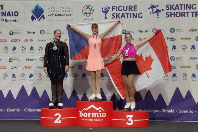 Krasobruslařka z Plzně zabodovala v Itálii!