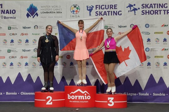 Krasobruslařka z Plzně zabodovala v Itálii!