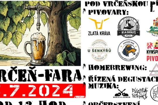 Tip na pátek: Pivní slavnosti Pod vrčeňskou lípou nebo pípou?