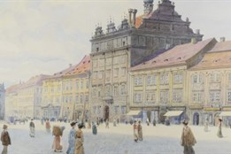 Výstava v Plzni ukazuje prostřednictvím umění proměny města v 19. a...