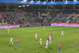 Češi v Plzni udolali nepříjemné Černohorce