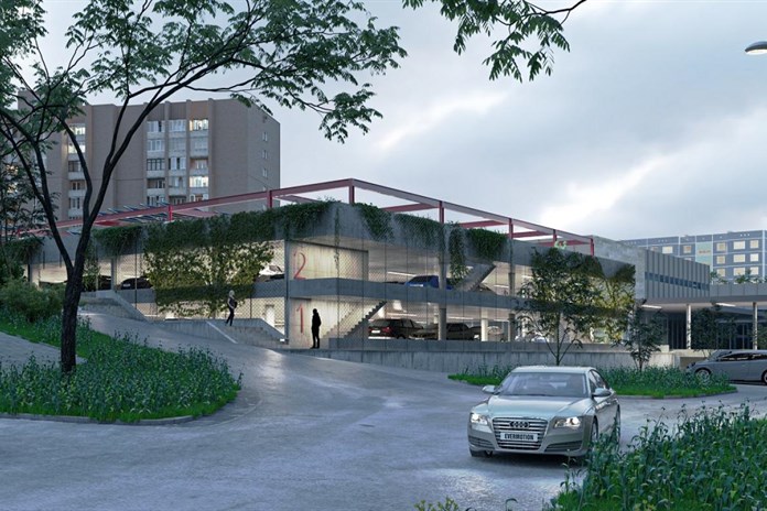 Plzeň postaví třípodlažní parkovací dům na Lochotíně, řidičům nabídne 173 parkovacích míst