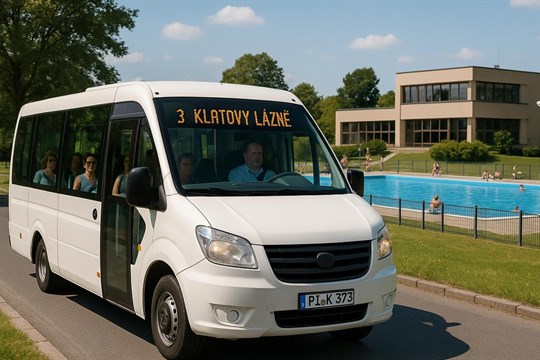 Klatovy o letních prázdninách obnoví autobusovou linku číslo tři