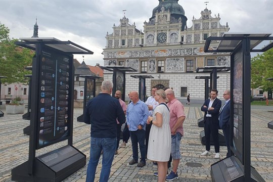 Stříbro je jediným městem Plzeňského kraje, kde lze zhlédnout expozici „Udržitelnost & civilizace“