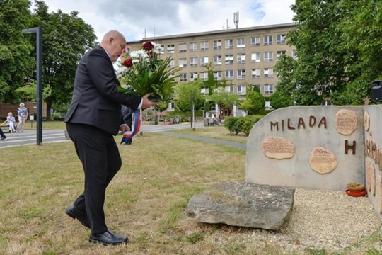 75. výročí popravy Milady Horákové si v pátek připomněli také v Plzni