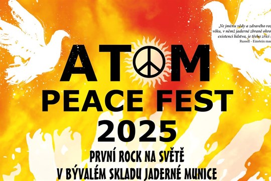Rockový Atom Peace Fest 2025 v Míšově bude mít patrona slavného jména