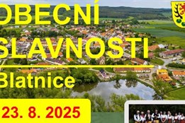 Obec Blatnice chystá oslavy, zatančí i skupina Máj