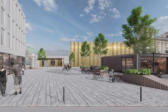 Peklo očima architektů: výstava představí návrhy na dostavbu kulturního domu v Plzni