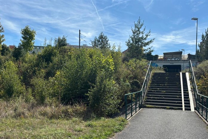 Zanedbaná plocha mezi Skvrňany a Křimicemi se promění v moderní sportovní park