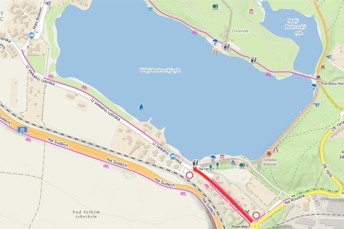 Obnova kanalizačního sběrače omezí dopravu u Boleváku