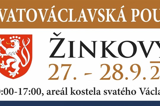 Žinkovy o víkendu žijí Svatováclavskou poutí