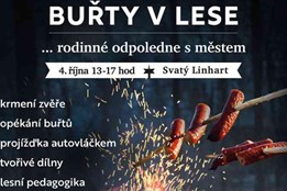 Oblíbená rodinná akce Buřty v lese se v sobotu vrací na Svatý Linhart