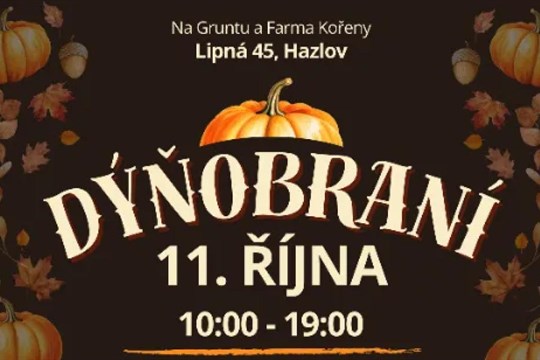 Dýňobraní v Aši láká na hudbu, divadlo i speciality z farmy
