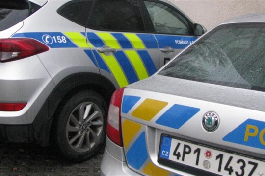 Řidič se vyhýbal autu, vjel na tramvajový ostrůvek a srazil ženu a dítě. Policisté pátrají po svědcích!