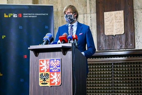 Ministr zdravotnictví Vojtěch rezignoval
