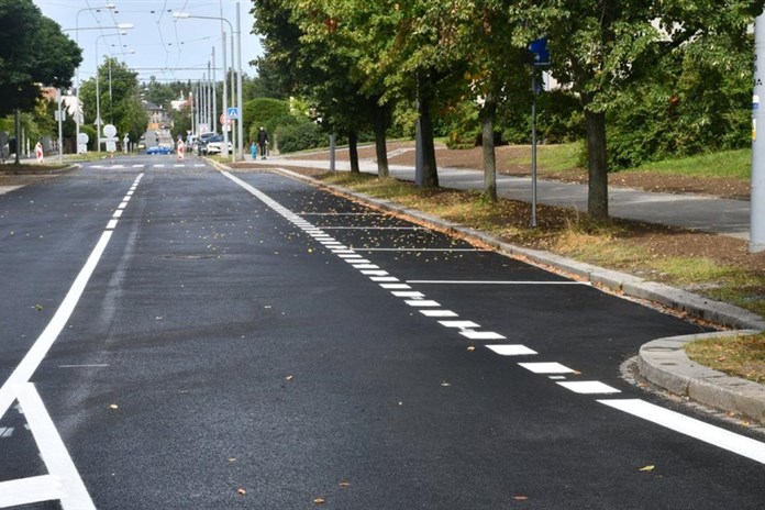 Úleva nejen pro obyvatele Doubravky. Skončila rekonstrukce ulice Na Dlouhých
