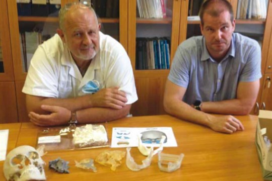 Stomatochirurgové si poradí i s pádem na cirkulárku