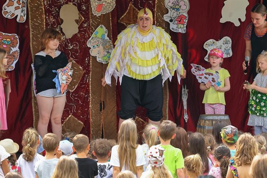 Dětský den v Lobezském parku lákal na soutěže, dílny, zajímavá vystoupení i na atrakce