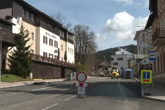 Železná Ruda je opět rozkopaná