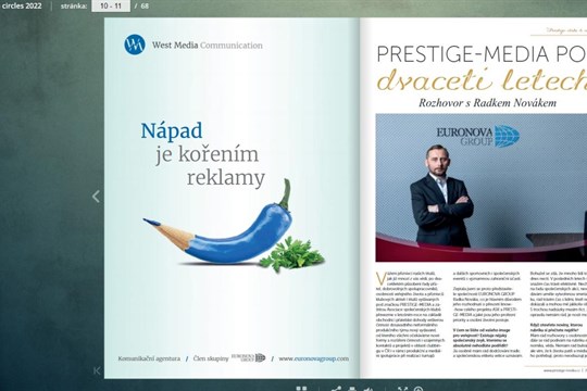 Euronova Group vydává časopisy PRESTIGE-MEDIA!