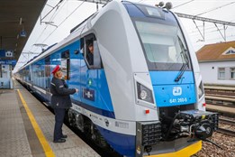 Elektrické vlaky RegioPanter mají za sebou ve Zlínském kraji první rok provozu