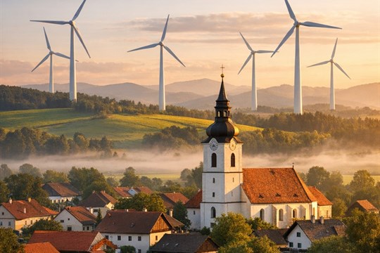 Úleva pro město na Klatovsku: Plán na obří větrný park padl
