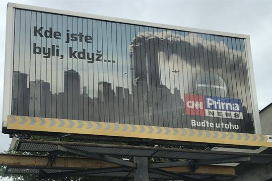 Reklamu na billboardech využívají média i firmy