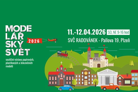 Kam s dětmi o víkendu? Modelářský svět v Radovánku slibuje jízdu historií i tvořivé dílny