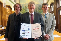 Student z Domažlic se prosadil v celostátní soutěži. Obsadil druhé místo 