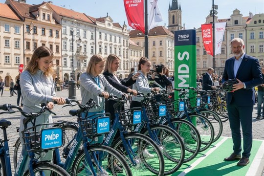 Konec čekání v kolonách? Plzeň zaplaví 300 sdílených elektrokol