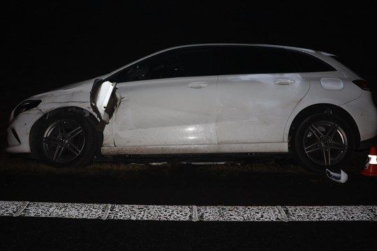 Na Domažlicku se srazila dvě auta, jeden z řidičů od nehody zmizel