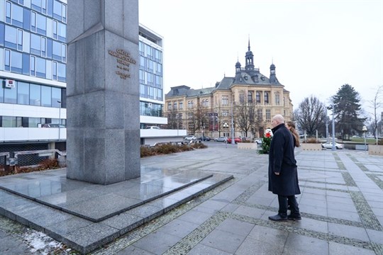 Plzeň si připomněla 57. výročí upálení Jana Palacha