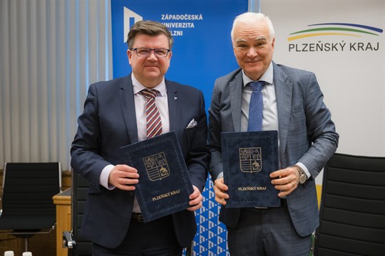 Plzeňský kraj a ZČU se dohodly na vzdělávací politice