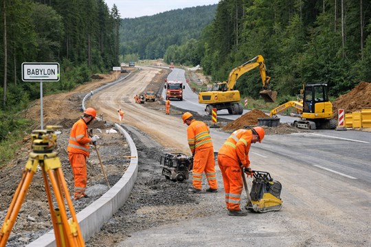 Babylon čeká na obchvat přes 50 let. Nebezpečná silnice má zmizet z centra obce