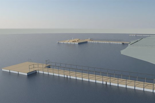 Bolevák čeká proměna. Na Ostende vyrostou tři nová mola z exotického dřeva